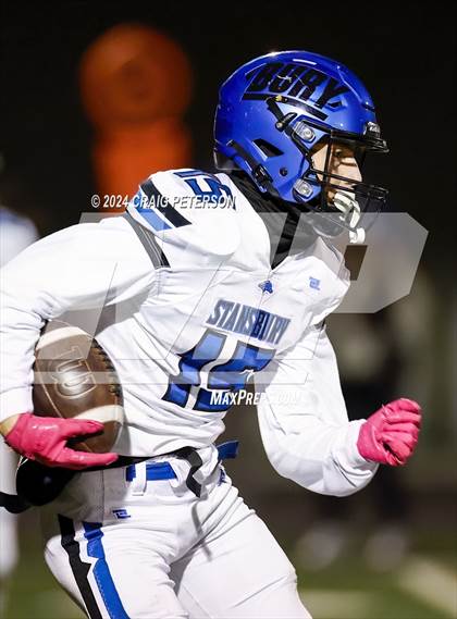 Thumbnail 2 in Stansbury @ Ridgeline (UHSAA 4A Quarterfinal) photogallery.