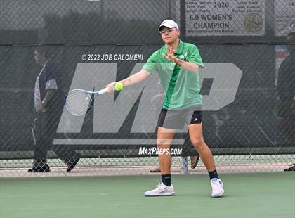 Thumbnail 3 in Idalou vs Wall (UIL 3A Boys Singles State Finals) photogallery.