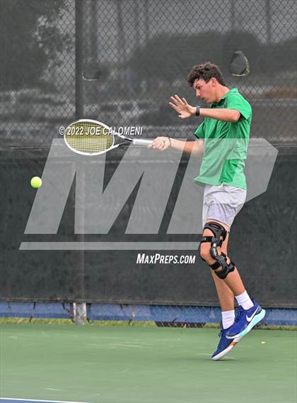 Thumbnail 3 in Idalou vs Wall (UIL 3A Boys Singles State Finals) photogallery.