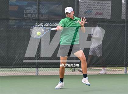 Thumbnail 3 in Idalou vs Wall (UIL 3A Boys Singles State Finals) photogallery.