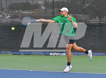 Thumbnail 3 in Idalou vs Wall (UIL 3A Boys Singles State Finals) photogallery.