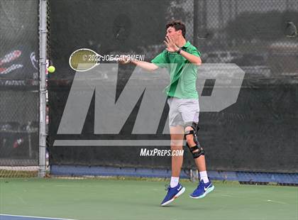 Thumbnail 2 in Idalou vs Wall (UIL 3A Boys Singles State Finals) photogallery.