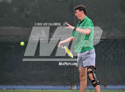 Thumbnail 1 in Idalou vs Wall (UIL 3A Boys Singles State Finals) photogallery.