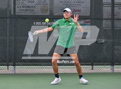 Thumbnail 1 in Idalou vs Wall (UIL 3A Boys Singles State Finals) photogallery.