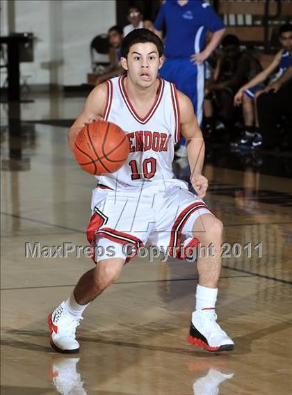 Thumbnail 1 in Baldwin Park vs. Glendora (APU Shootout) photogallery.