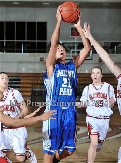 Thumbnail 3 in Baldwin Park vs. Glendora (APU Shootout) photogallery.