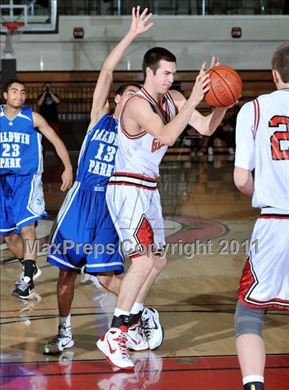 Thumbnail 1 in Baldwin Park vs. Glendora (APU Shootout) photogallery.