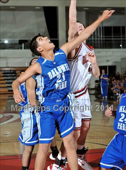 Thumbnail 2 in Baldwin Park vs. Glendora (APU Shootout) photogallery.