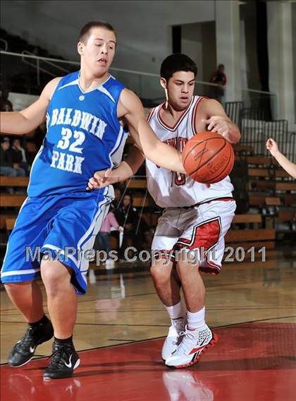Thumbnail 1 in Baldwin Park vs. Glendora (APU Shootout) photogallery.