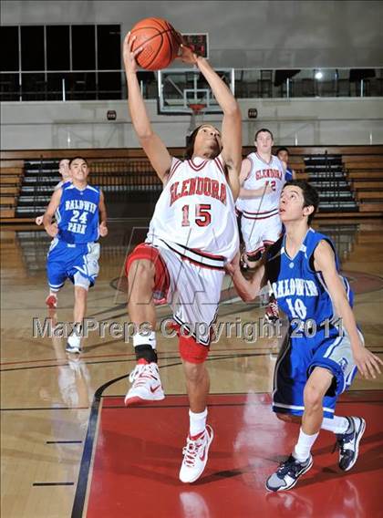 Thumbnail 1 in Baldwin Park vs. Glendora (APU Shootout) photogallery.