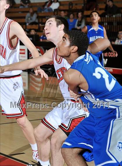 Thumbnail 2 in Baldwin Park vs. Glendora (APU Shootout) photogallery.