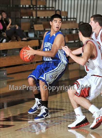 Thumbnail 2 in Baldwin Park vs. Glendora (APU Shootout) photogallery.