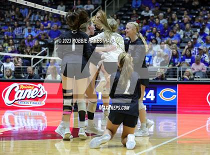 Thumbnail 2 in Windthorst vs. Crawford (UIL 2A Volleyball Semifinal) photogallery.