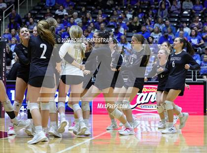 Thumbnail 2 in Windthorst vs. Crawford (UIL 2A Volleyball Semifinal) photogallery.