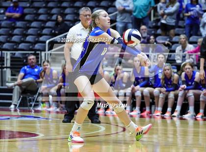 Thumbnail 2 in Windthorst vs. Crawford (UIL 2A Volleyball Semifinal) photogallery.