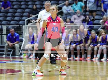 Thumbnail 1 in Windthorst vs. Crawford (UIL 2A Volleyball Semifinal) photogallery.