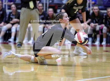 Thumbnail 3 in Windthorst vs. Crawford (UIL 2A Volleyball Semifinal) photogallery.