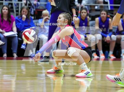 Thumbnail 2 in Windthorst vs. Crawford (UIL 2A Volleyball Semifinal) photogallery.