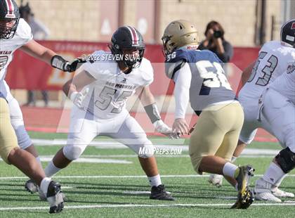 Thumbnail 1 in Mater Dei Catholic vs. Red Mountain (Honor Bowl) photogallery.