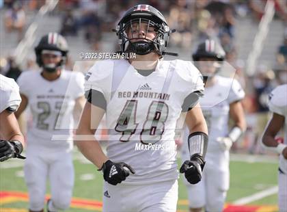 Thumbnail 3 in Mater Dei Catholic vs. Red Mountain (Honor Bowl) photogallery.