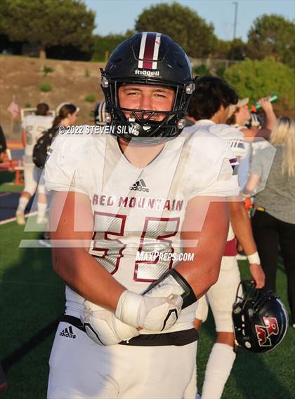 Thumbnail 2 in Mater Dei Catholic vs. Red Mountain (Honor Bowl) photogallery.