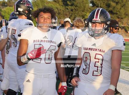 Thumbnail 1 in Mater Dei Catholic vs. Red Mountain (Honor Bowl) photogallery.