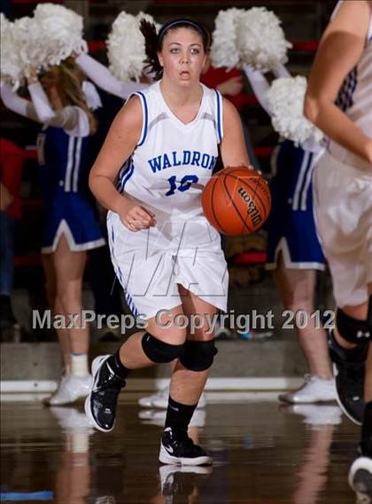 Thumbnail 2 in Waldron vs. Morristown (Shelby County Torunament) photogallery.
