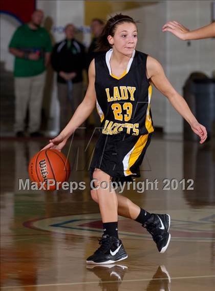 Thumbnail 3 in Waldron vs. Morristown (Shelby County Torunament) photogallery.