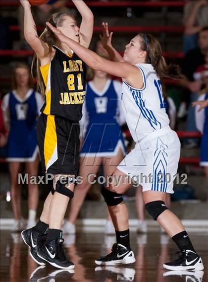 Thumbnail 2 in Waldron vs. Morristown (Shelby County Torunament) photogallery.
