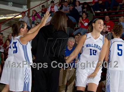 Thumbnail 2 in Waldron vs. Morristown (Shelby County Torunament) photogallery.