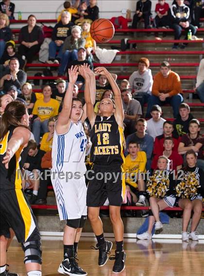 Thumbnail 2 in Waldron vs. Morristown (Shelby County Torunament) photogallery.