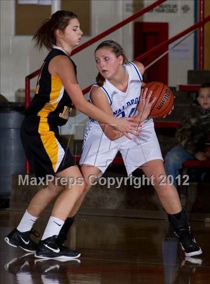 Thumbnail 2 in Waldron vs. Morristown (Shelby County Torunament) photogallery.