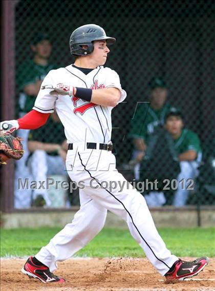 Thumbnail 3 in Pomperaug vs New Milford (SWC Semifinal) photogallery.