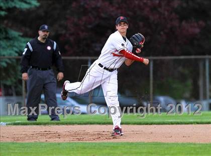 Thumbnail 3 in Pomperaug vs New Milford (SWC Semifinal) photogallery.