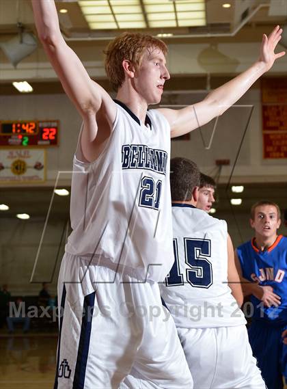 Thumbnail 1 in Bellarmine Prep vs. St. Joseph Notre Dame (Father Barry Christmas Classic) photogallery.