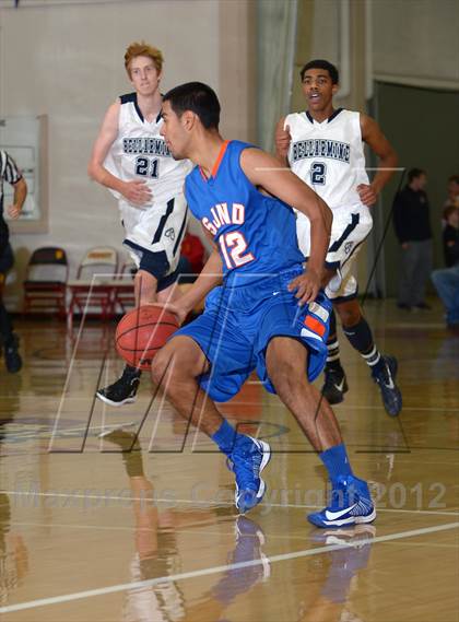 Thumbnail 1 in Bellarmine Prep vs. St. Joseph Notre Dame (Father Barry Christmas Classic) photogallery.