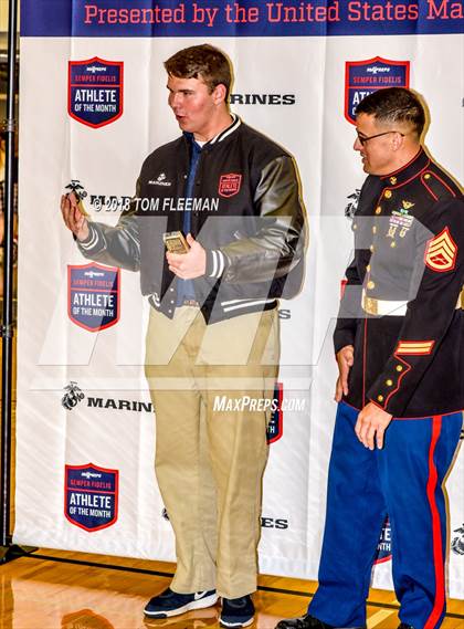 Thumbnail 2 in Marines H.S. Male Athlete of the Month - Max Kelny photogallery.