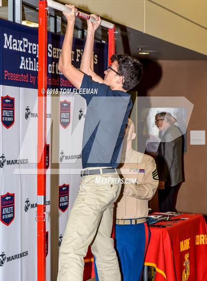 Thumbnail 1 in Marines H.S. Male Athlete of the Month - Max Kelny photogallery.
