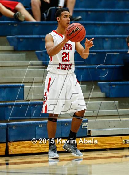 Thumbnail 2 in Regis Jesuit vs Mater Dei (Duel in the Desert) photogallery.