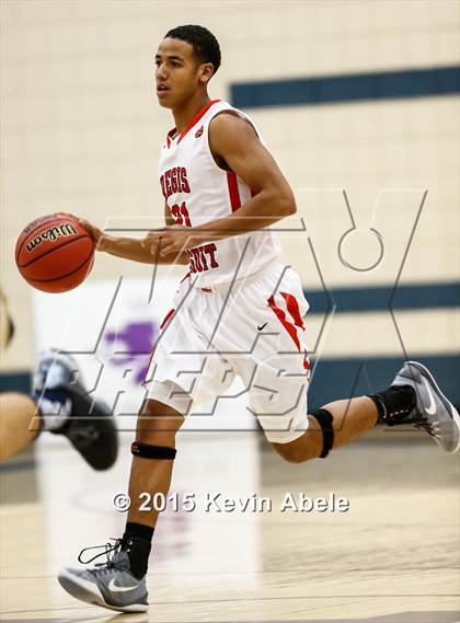 Thumbnail 2 in Regis Jesuit vs Mater Dei (Duel in the Desert) photogallery.