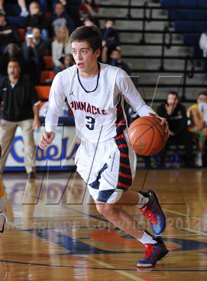 Thumbnail 3 in Pinnacle vs. Bishop O'Dowd (Tarkanian Classic) photogallery.