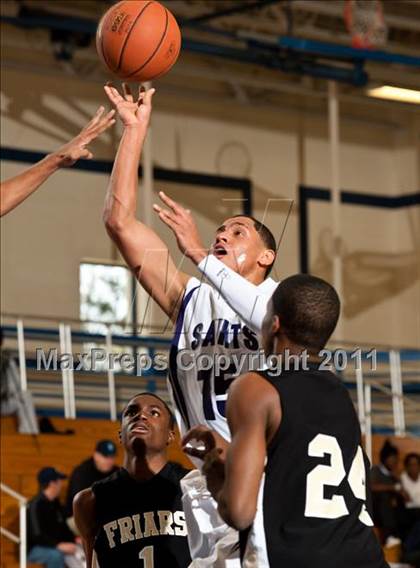 Thumbnail 2 in St. Raphael Academy vs St. Anthony's (Catholic School Showcase) photogallery.