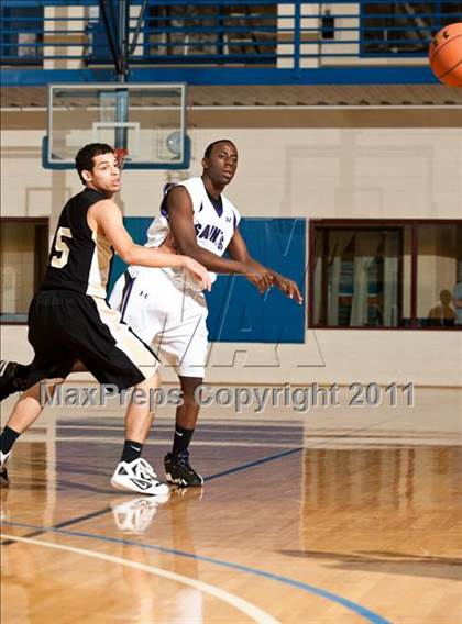 Thumbnail 1 in St. Raphael Academy vs St. Anthony's (Catholic School Showcase) photogallery.