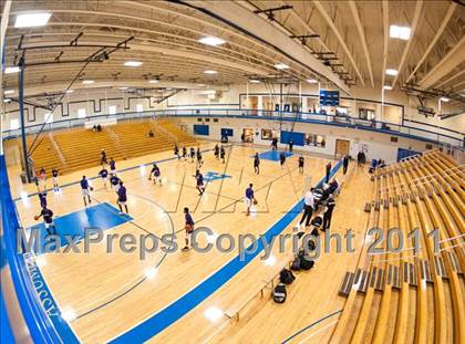 Thumbnail 1 in St. Raphael Academy vs St. Anthony's (Catholic School Showcase) photogallery.
