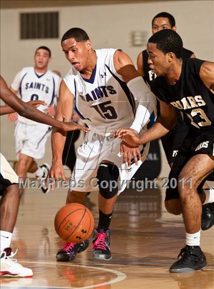 Thumbnail 3 in St. Raphael Academy vs St. Anthony's (Catholic School Showcase) photogallery.