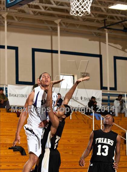 Thumbnail 1 in St. Raphael Academy vs St. Anthony's (Catholic School Showcase) photogallery.