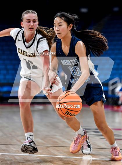 Thumbnail 3 in Oak Park vs. North (CIF SS DIV 2AA Championship) photogallery.