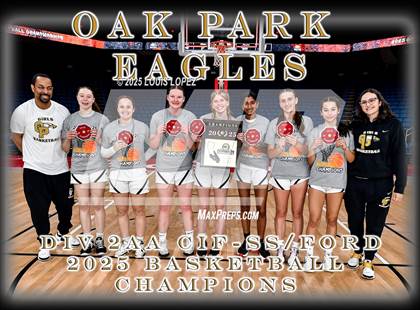 Thumbnail 1 in Oak Park vs. North (CIF SS DIV 2AA Championship) photogallery.