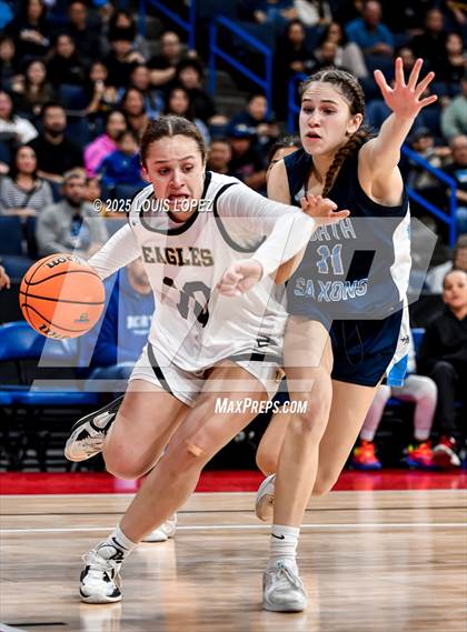 Thumbnail 1 in Oak Park vs. North (CIF SS DIV 2AA Championship) photogallery.