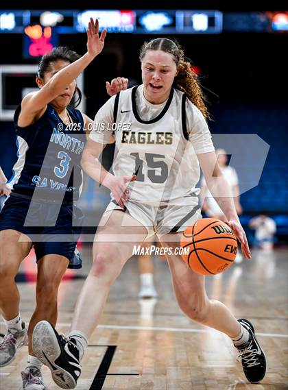 Thumbnail 3 in Oak Park vs. North (CIF SS DIV 2AA Championship) photogallery.
